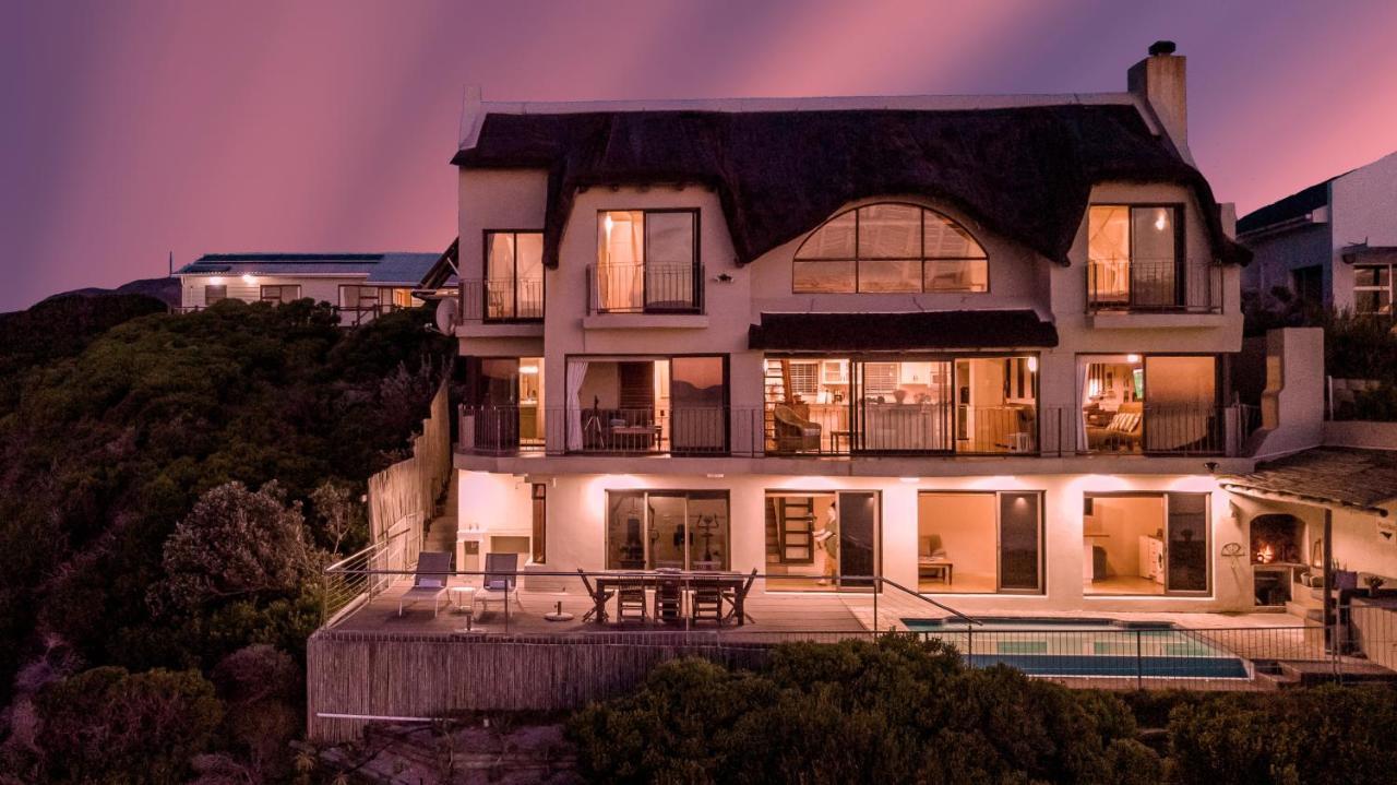 Whale Huys Luxury Oceanfront Eco Villa Gansbaai Bagian luar foto