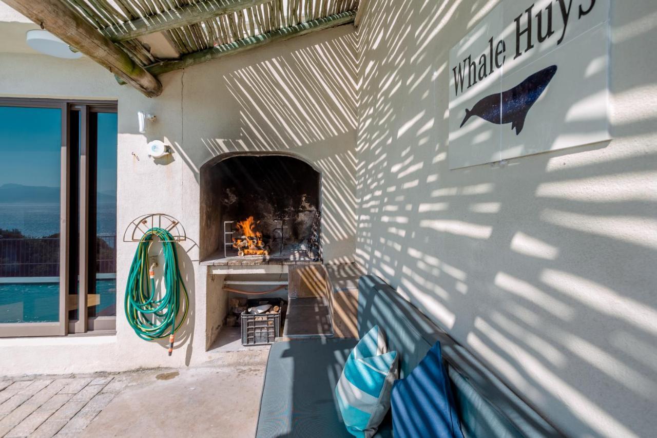Whale Huys Luxury Oceanfront Eco Villa Gansbaai Bagian luar foto