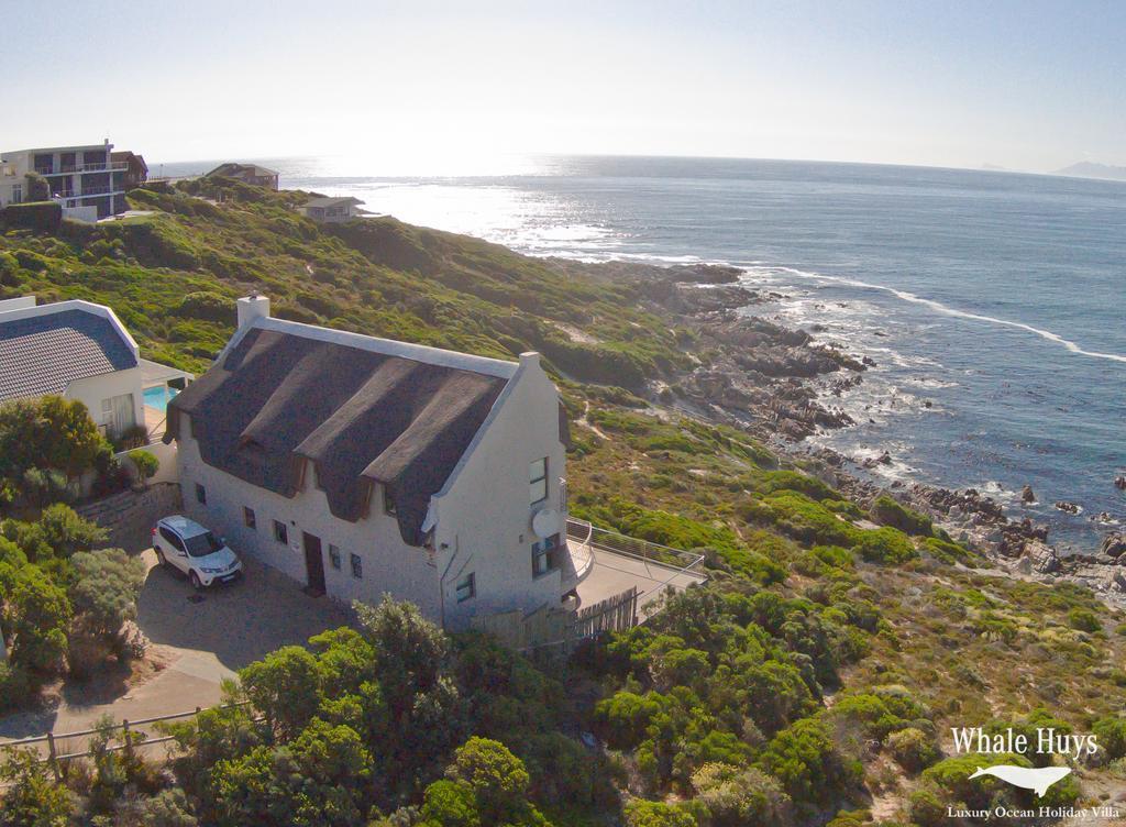 Whale Huys Luxury Oceanfront Eco Villa Gansbaai Bagian luar foto